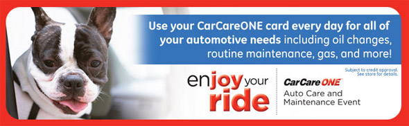 Car Care One Banner | International Motor Group